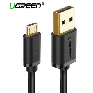 Ugreen mikro-usb-kabel-2a snabb laddare usb-datakabel för mobiltelefon laddkabel för samsung xiaomi huawei android tablet kabel