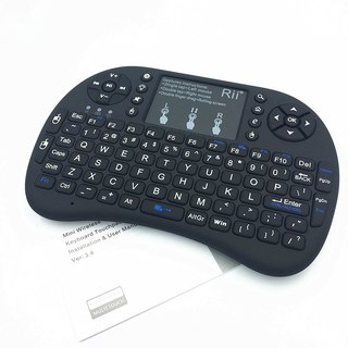 Mini i8 näppäimistö+ englanti multi-media kaukosäädin touchpad-handheld taustavalolla android tv-ruutuun kannettava mini pc