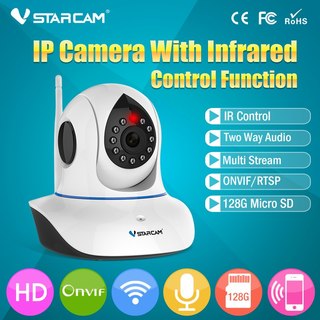 Vstarcam uusi d38-hd-ir-valvonta ip-kamera tuki kaukosäädin tv-air hoitoaine langaton home security valvonta kamera
