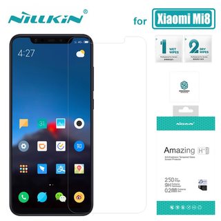 Nillkin xiaomi mi8 mi 8 glass fantastisk h+ pro herdet glass-skjermen protector xiaomi mi 5 mi5 mi 6 mi6 prime mi8 se nilkin glass
