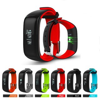P1 smartband ure blodtryk bluetooth smart armbånd pulsmåler smart armbånd egnethed til ios android-telefon