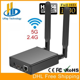 Dhl gratis frakt mpeg-4 avc / h.264 wifi hdmi-video encoder hdmi sender live broadcast encoder trådløs h264 encoder iptv