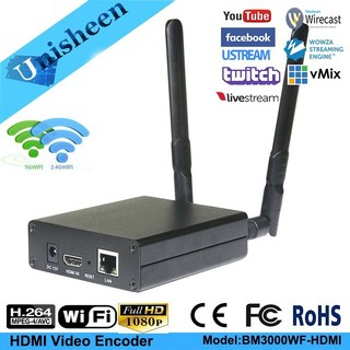 H. 264 wifi hdmi-video encoder streaming encoder hdmi sender live broadcast encoder trådløs h264 encoder iptv