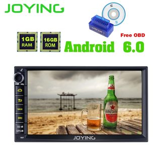 Tda7851 7 android 6.0 universal car radio stereo lyd-gps navigation 2 dobbelt din automotive multimedie-afspiller med video out
