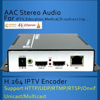 U8vision h.264 iptv encoder hdmi video encoder hdmi-kodare,live stream sändning, arbetar med wowza, xtream-koder,youtube...