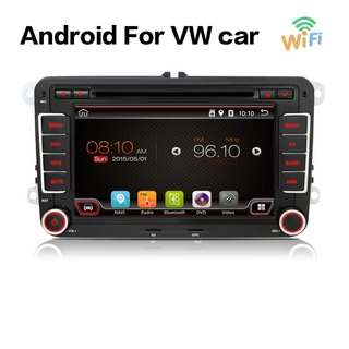 Android 7.1 bil dvd-vw gps navigation wifi+bluetooth+radio 2 din autoradio til volkswagen golf 4 5 6 polo passat jetta tiguan