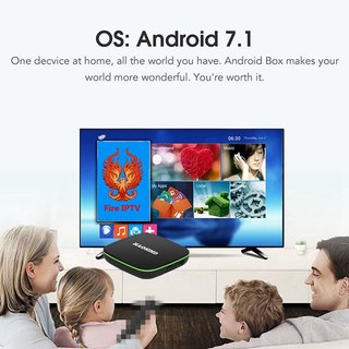 Haosihd android-tv boks 2018 iptv brasil brann-tv-boks gratis 2500channels pluss opprinnelige brasilianske portugal spania-tv