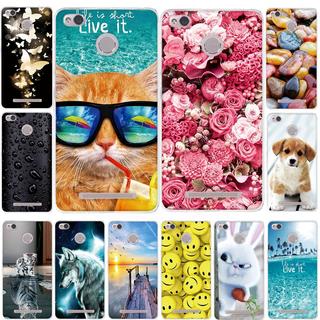 Telefonen fall för xiaomi redmi 3 pro 3s redmi 3s täcka 3d-silicon telefonen tillbaka täcka för xiaomi redmi 3 pro fall redmi 3 s pro fall
