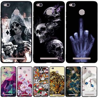 Fall för xiaomi redmi 3s fall täcka mjuk silikon för xiaomi redmi 3s 3x 5.0 tillbaka locket fall för xiaomi redmi 3 s 3x 3 pro shell